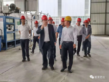 雲南省投資促進局局長段穎等多爲領導到愛家鋁業調研考察