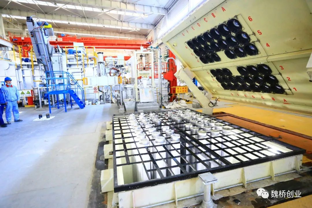 魏橋輕量化基地鋁型材項目順利投產