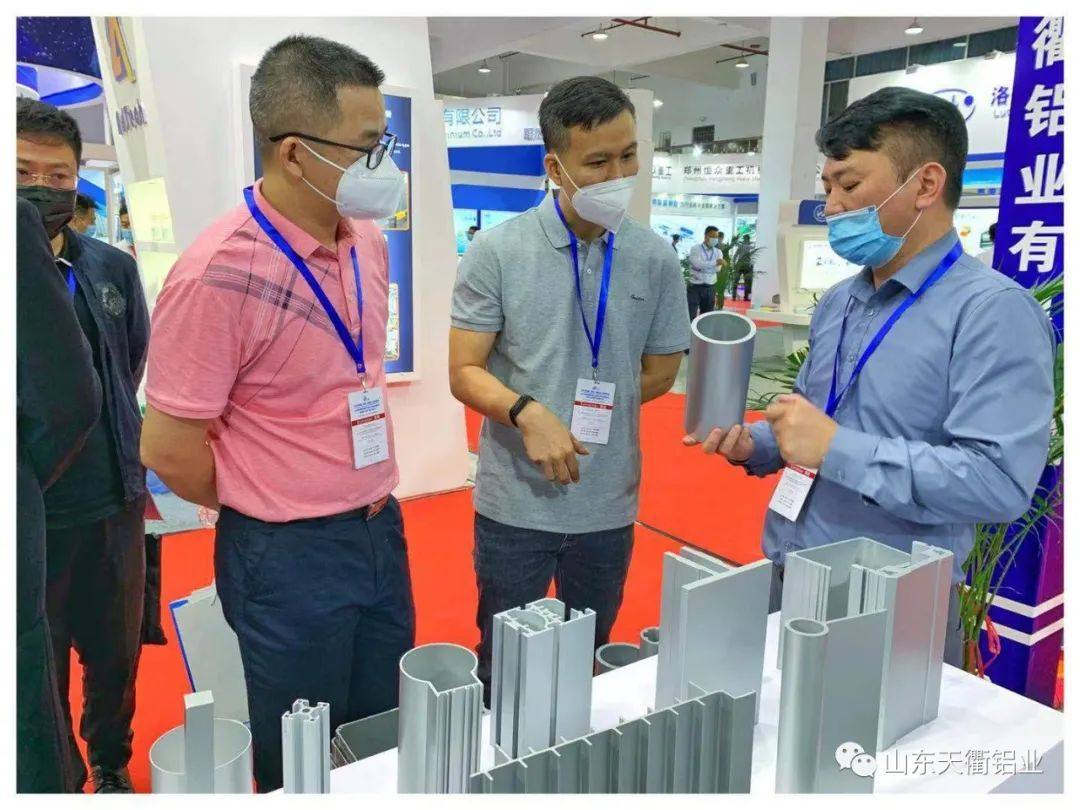 郑州国际铝工业展圆满落幕，天衢铝业展位客商云集