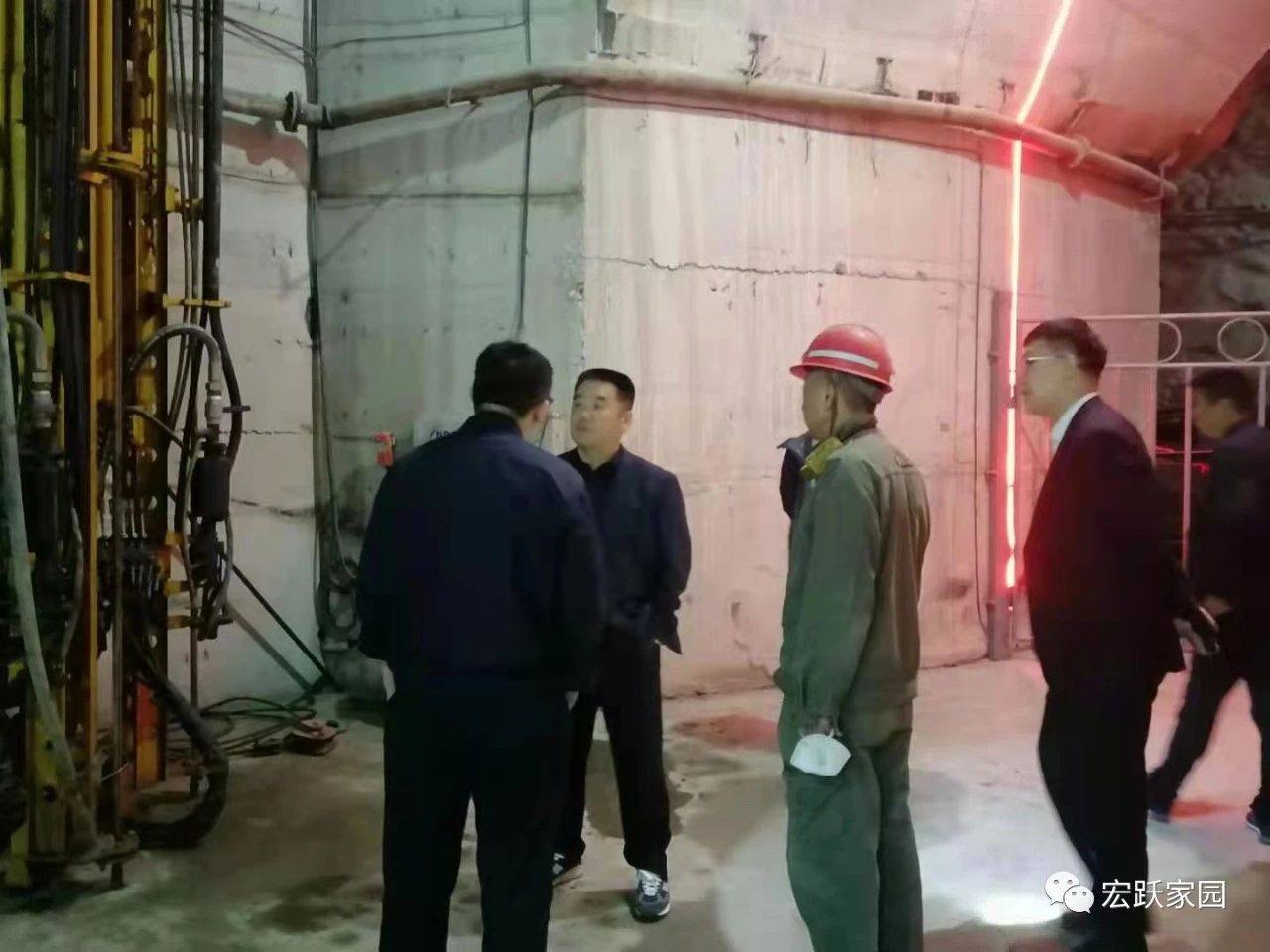 八家礦業甘溝運輸巷道完成主體施工正式交付使用