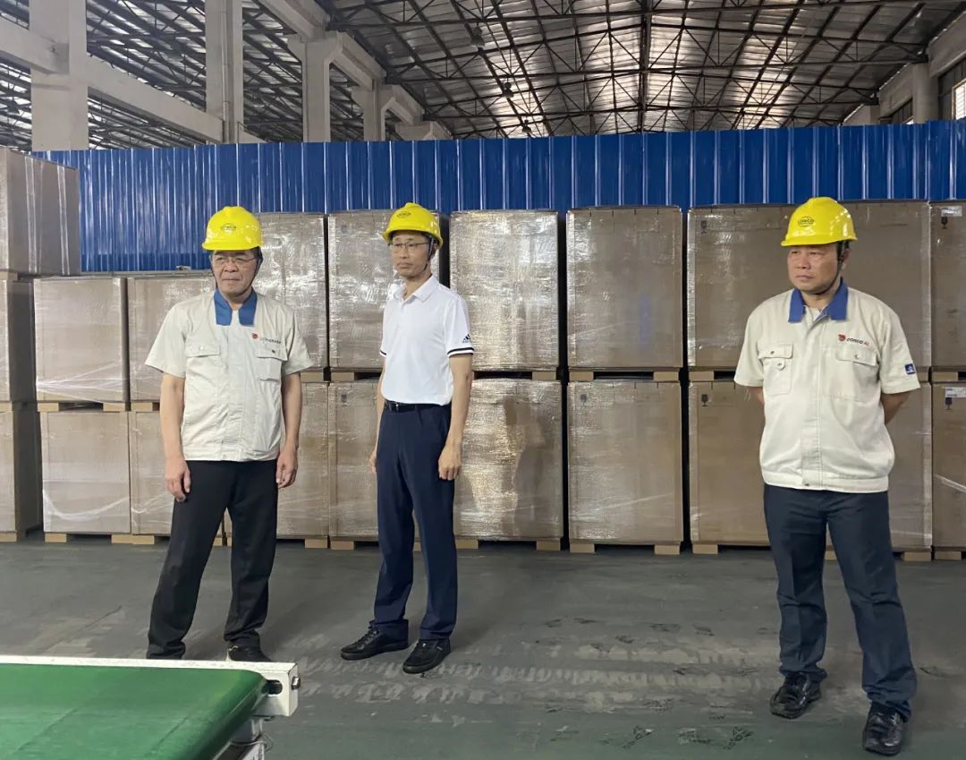 香港中远海运副总裁周黎亮到江门铝业现场调研
