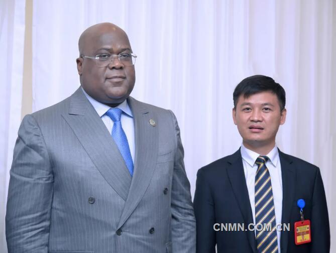 刚果（金）总统齐赛克迪接见华刚矿业代表团