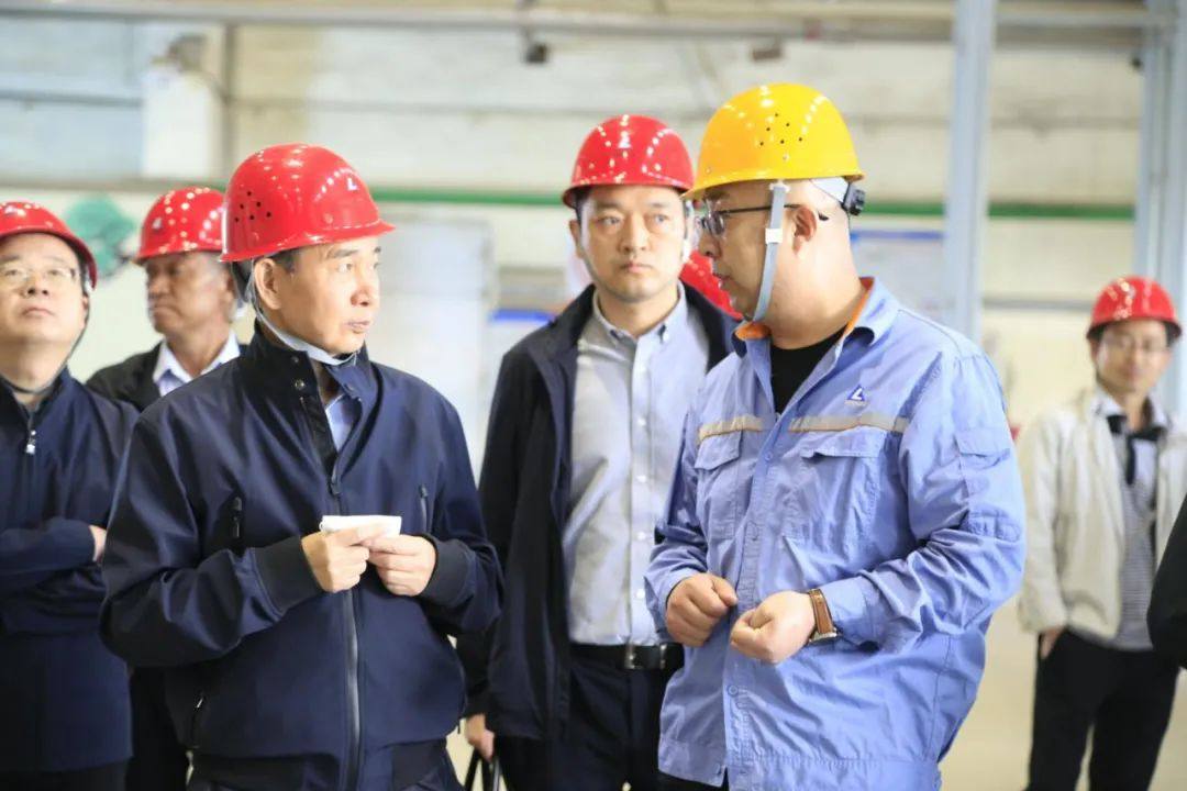 毛道顺一行来赤峰云铜调研