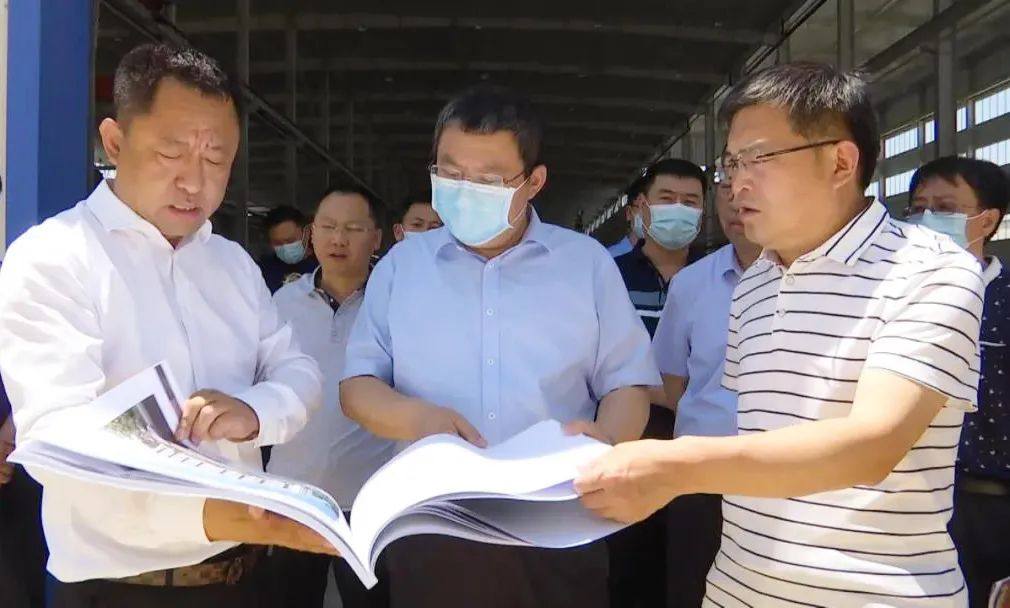 武强县委书记王悦一行莅临和平铝业衡水基地调研