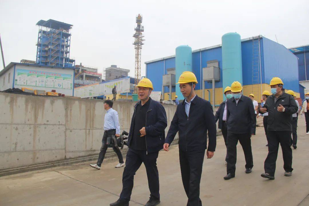 陕西省政府张军林副秘书长一行莅临陕西锌业公司调研督导工作