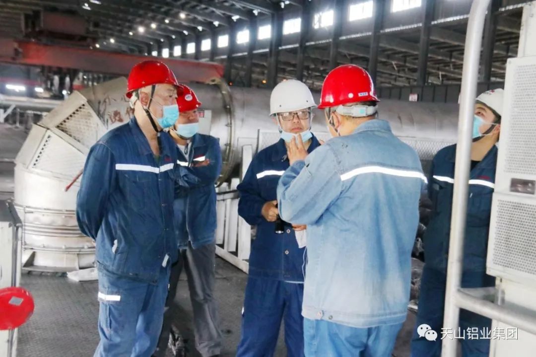 天山鋁業開展6月安全生產大檢查
