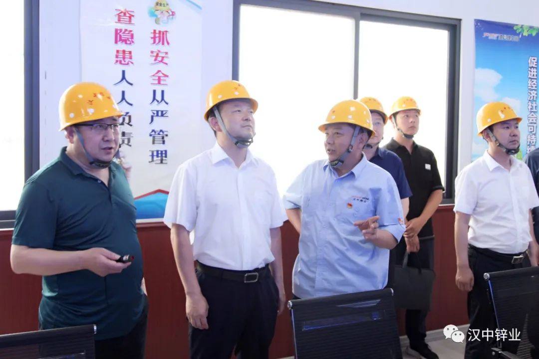 勉县县委书记黎建军来汉中锌业调研