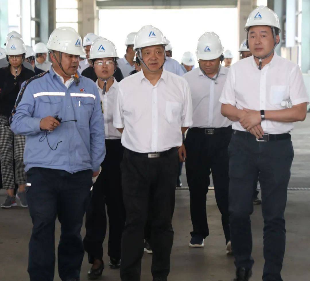 大理州州委书记杨国宗到云铝溢鑫调研
