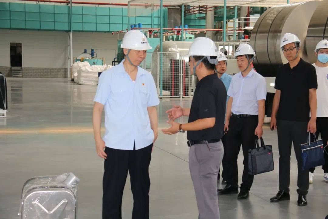 郑州市“万人助万企”活动深入河南明晟新材料科技有限公司调研