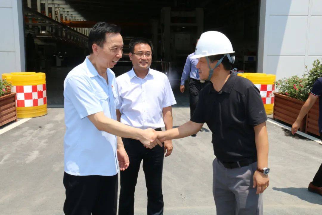 郑州市“万人助万企”活动深入河南明晟新材料科技有限公司调研