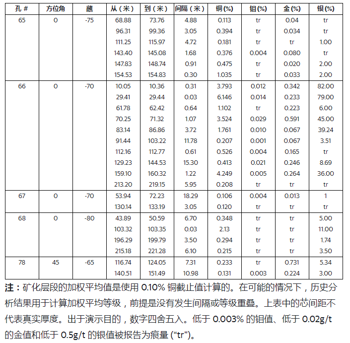 Copper Fox 启动 Eaglehead 铜矿项目 2021 年计划