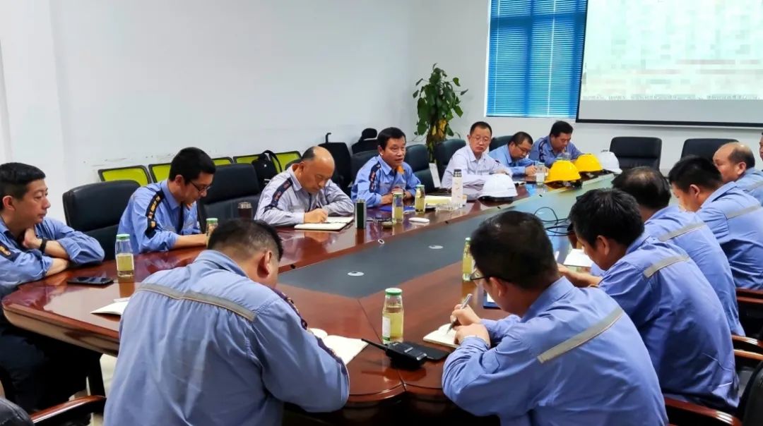 云南铜业副总经理史谊峰到东南铜业熔炼厂、精炼厂调研
