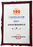 吉利百礦集團位列廣西民營企業 100強第8位