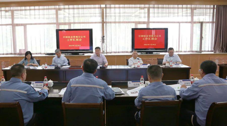 中铝集团外部董事团到中铝青海分公司调研