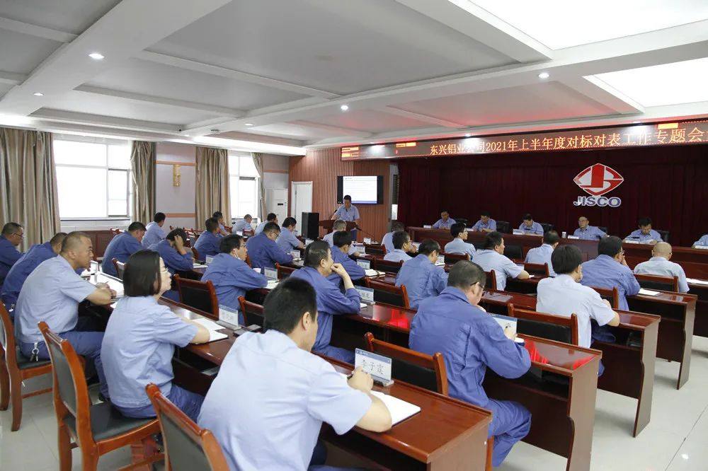 东兴铝业召开2021年上半年对标对表工作专题会