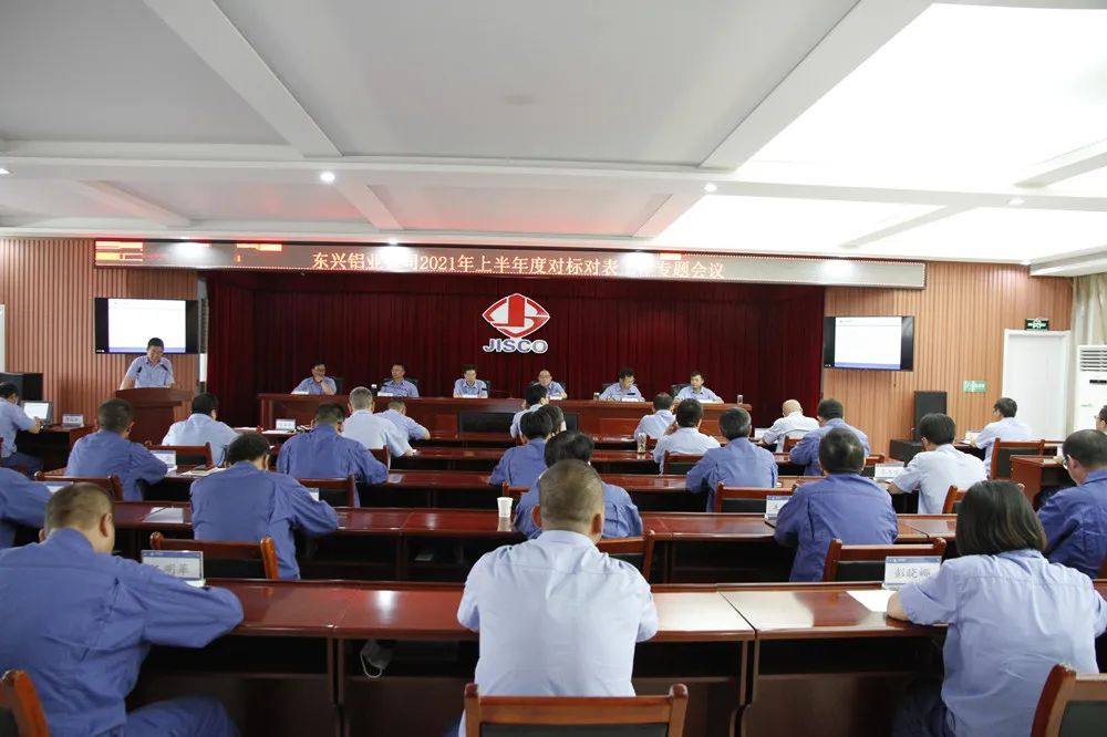 东兴铝业召开2021年上半年对标对表工作专题会