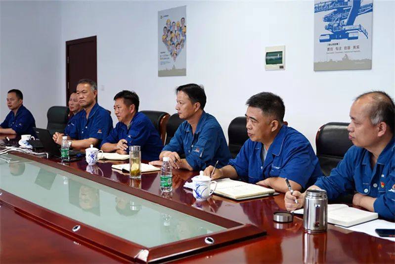 江銅集團公司副總經理陳羽年到江銅鉛鋅公司調研指導工作