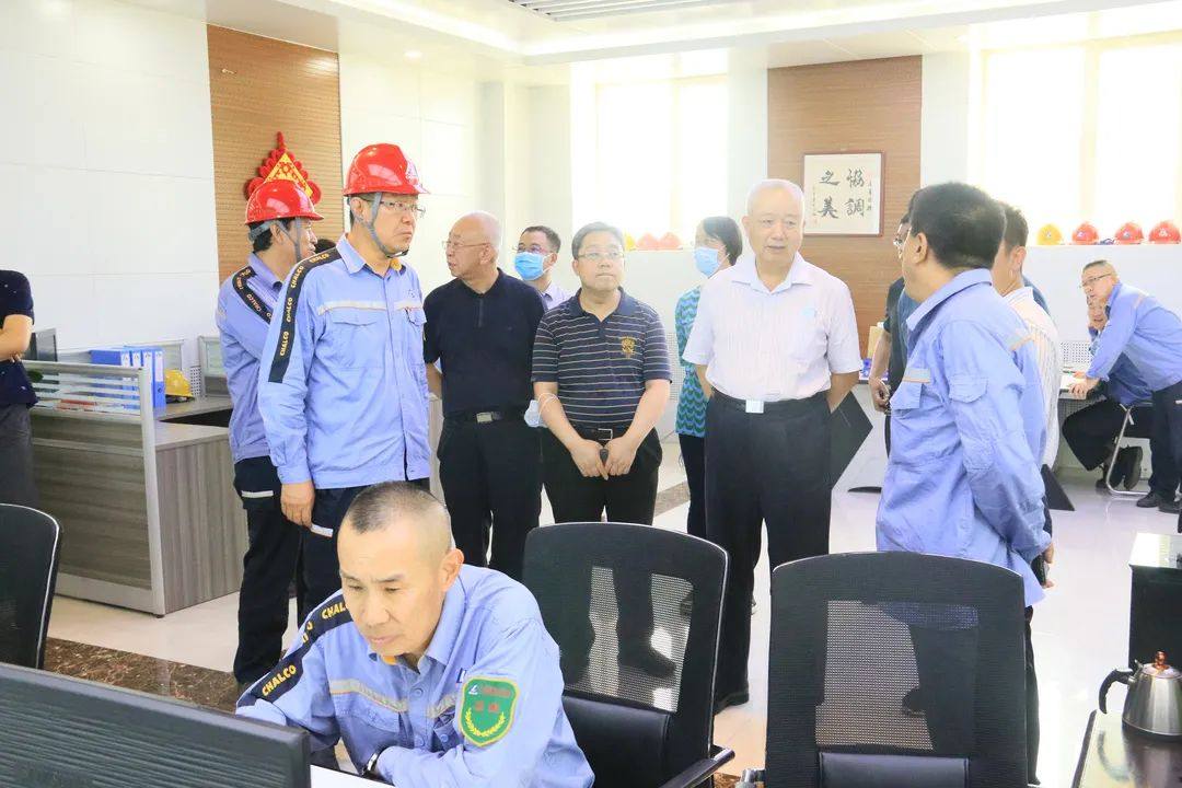 全国政协经济委员会副主任刘利华调研包头铝业
