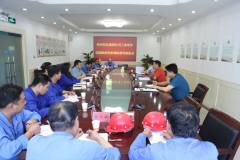 陝西有色集團工會主席張繼詳一行蒞臨陝西鋅業公司調研指導工作