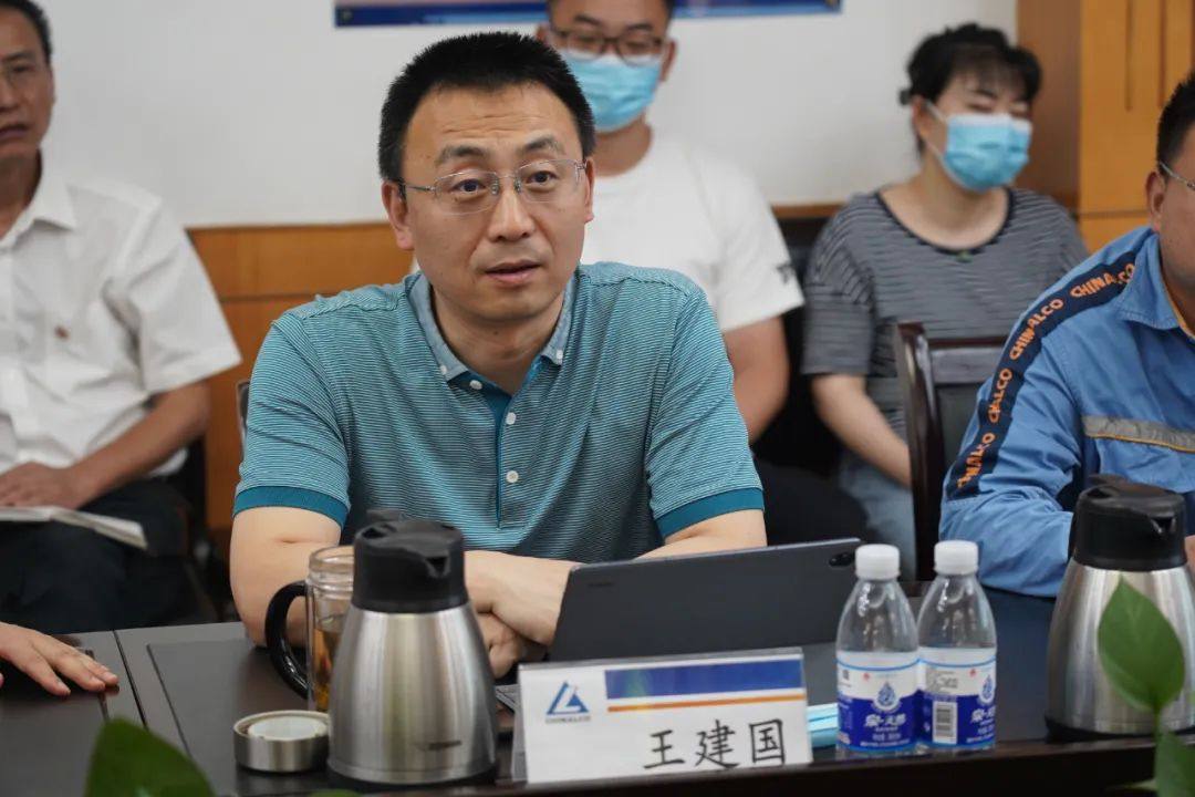 西南铝总经理王建国会见重庆长能环境科技有限公司董事长王道静一行