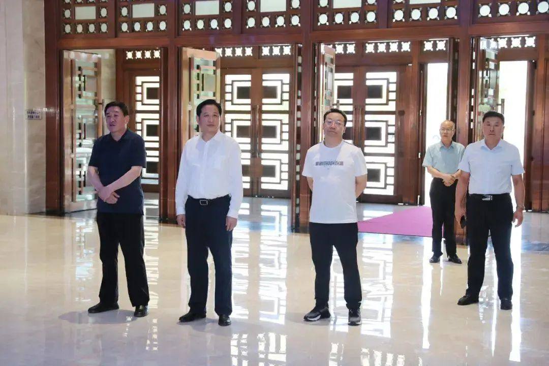 杰瑞集团董事局主席孙伟杰一行到金川集团考察