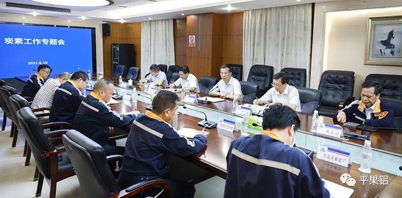 中铝股份广西分公司召开炭素工作专题会