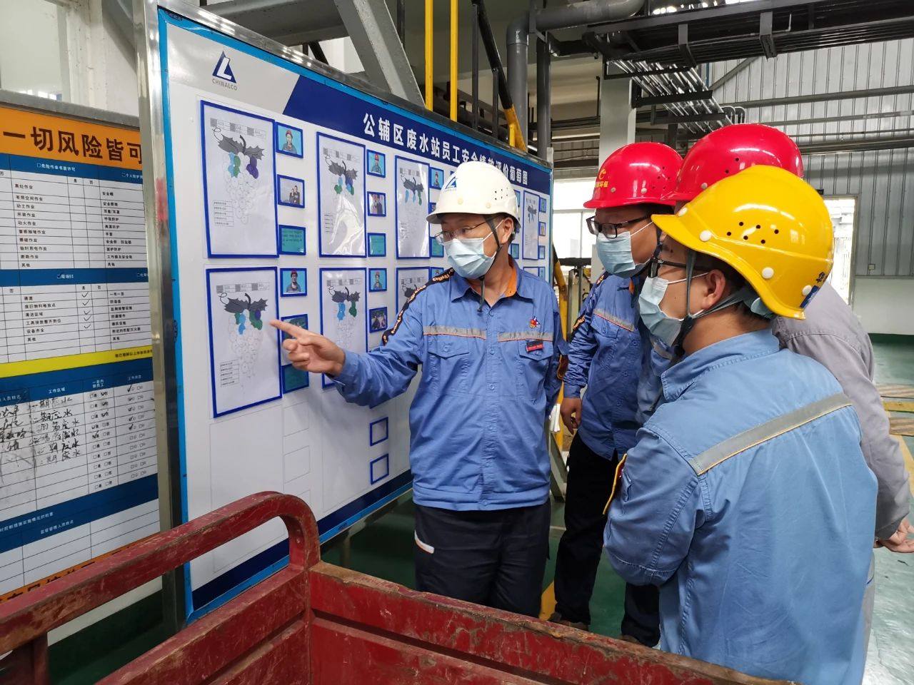 明文良深入華中銅業一線開展承包商安全檢查