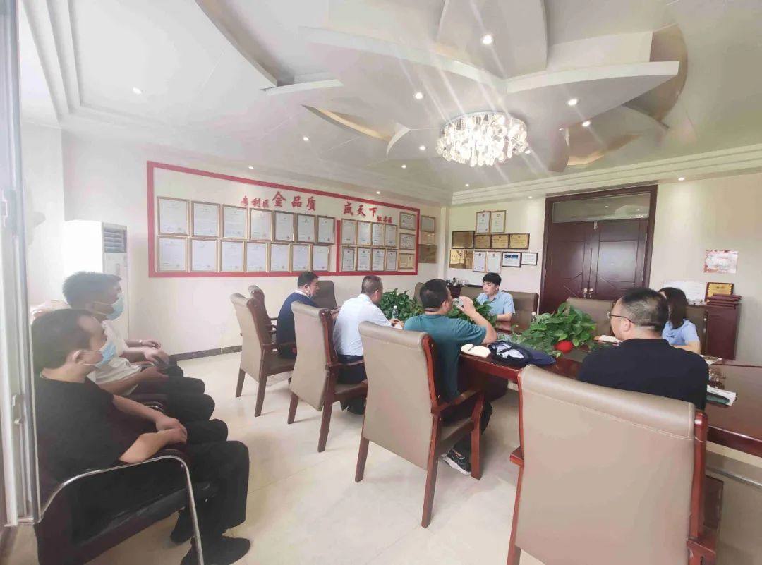 廊坊市发改委领导莅临金盛铝业廊坊生产基地参观指导