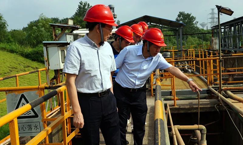 江铜集团公司副总经理江文波廖新庚先后到铅锌公司检查指导工作
