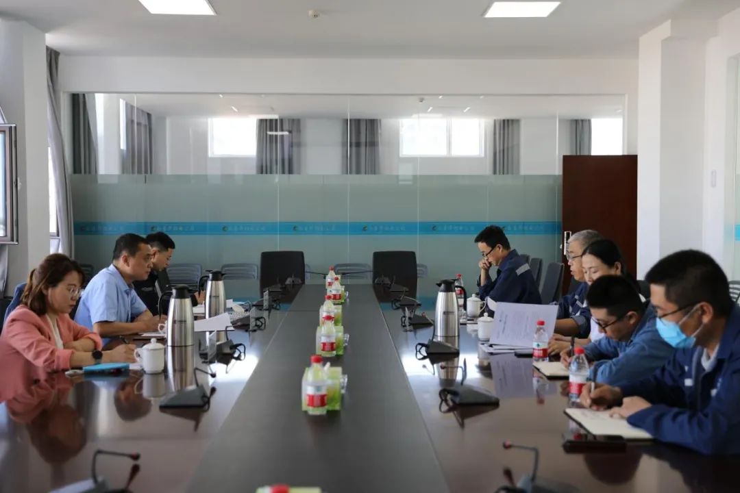 內蒙古公司羣團部調研組到白音華鋁電公司開展工作調研