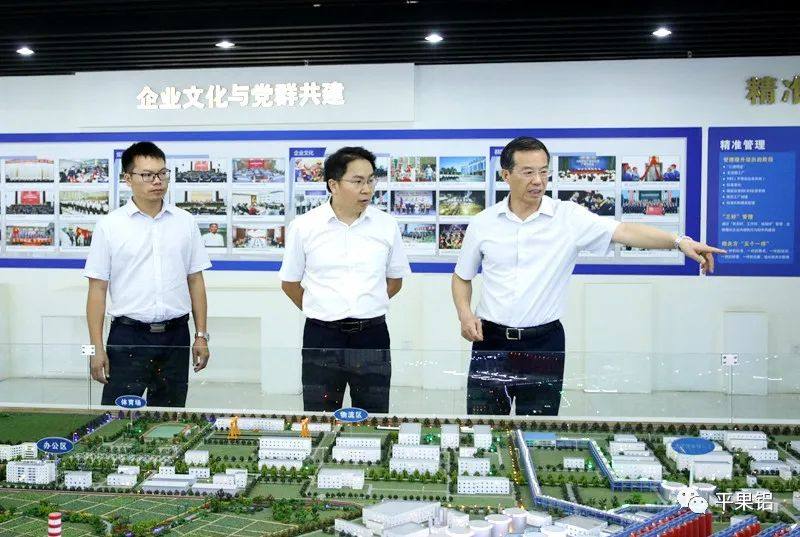 百色市副市长李玉成到中铝平果铝企业调研