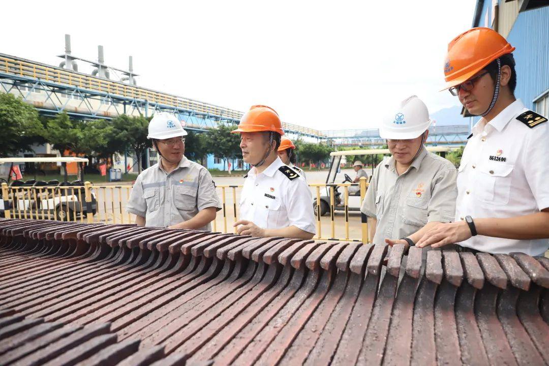 蒙自海关关长杨旭到云锡铜业分公司调研