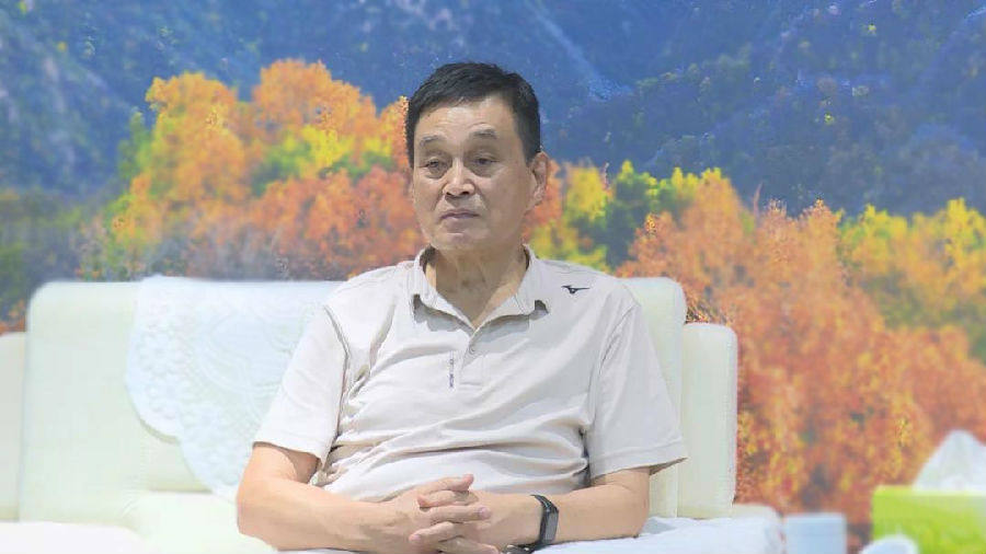 刘永行董事长与渑池县委书记谢喜来会面座谈