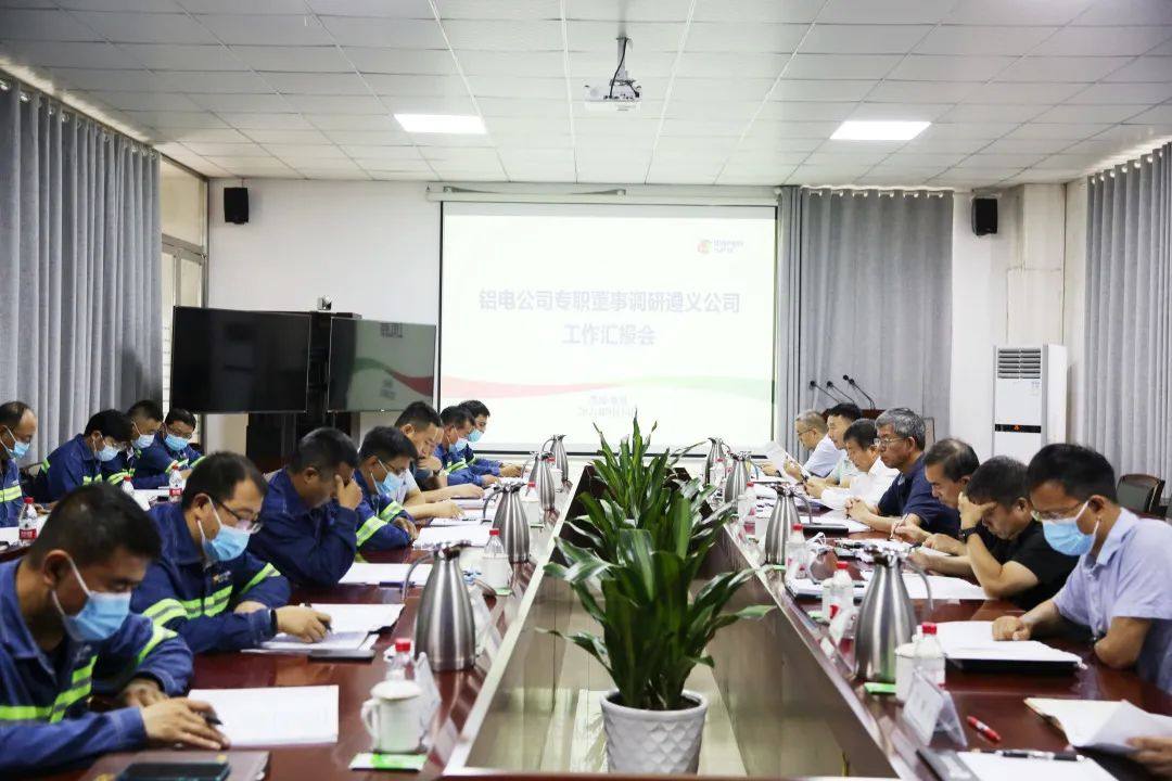 国家电投铝电公司专职董事到遵义公司调研