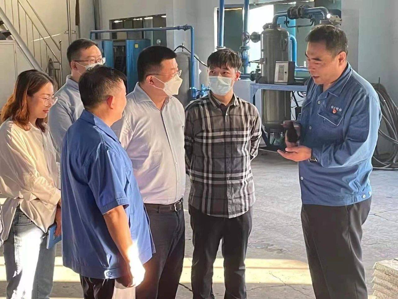 宏躍集團於洪董事長會見江蘇匯鴻國際集團中天控股有限公司總經理徐非一行