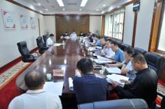 華陽新材料8月份業績考核辦公會召開