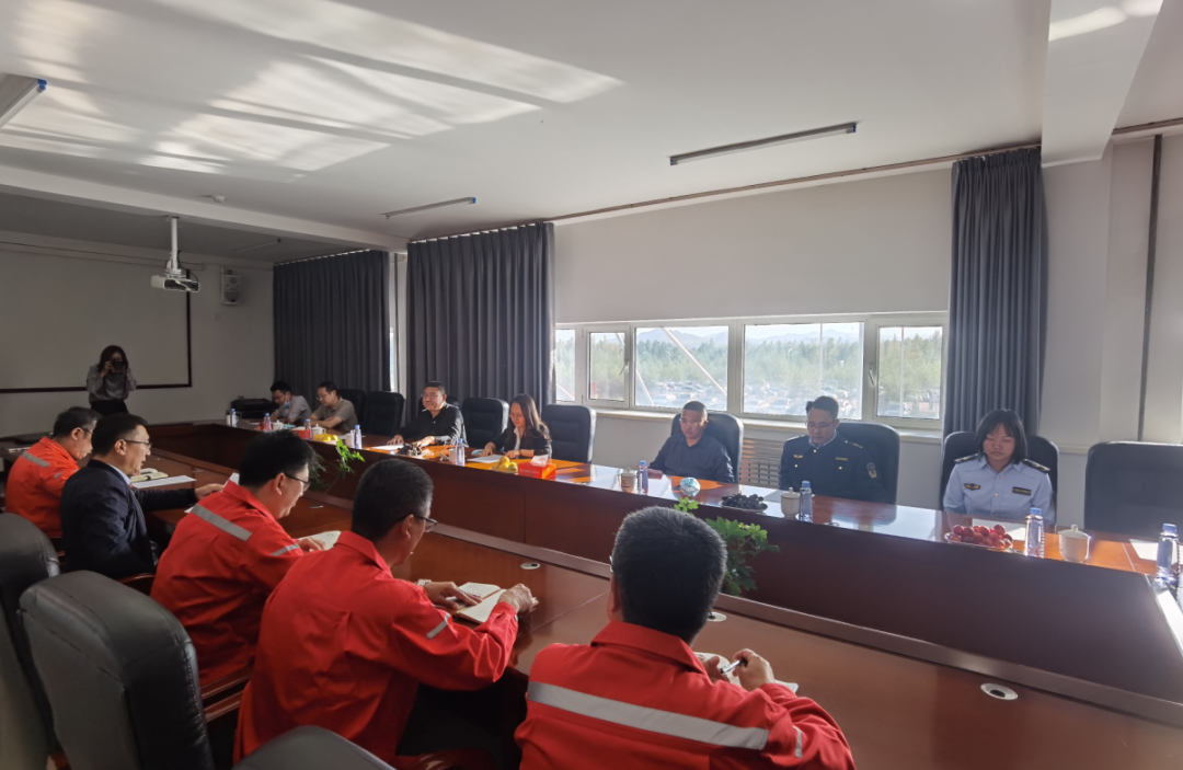 巴林左旗張映傑副旗長一行到赤峯銀鉛公司調研