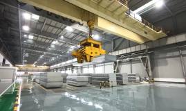 宝武铝业熔铸110吨生产线实现日达产