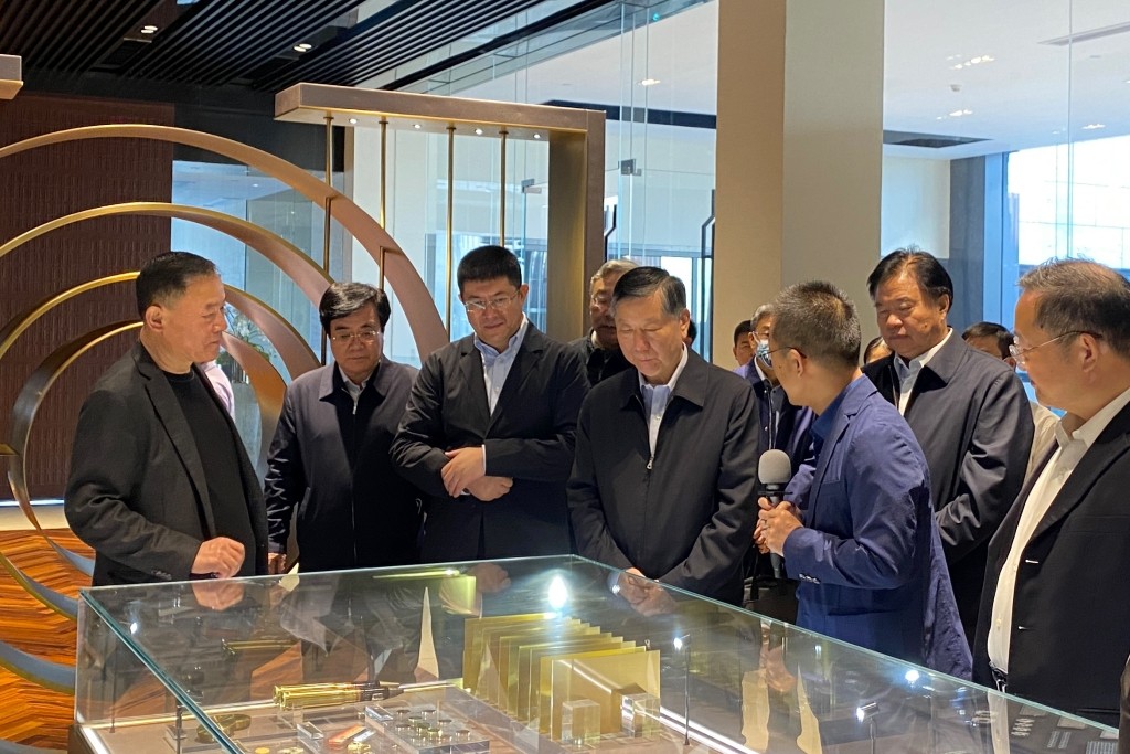 尚福林率全国政协调研组到楚江新材考察调研