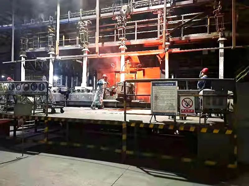 遵義鋁業陽極組裝廠20日下午6點正式啓動錯峯生產
