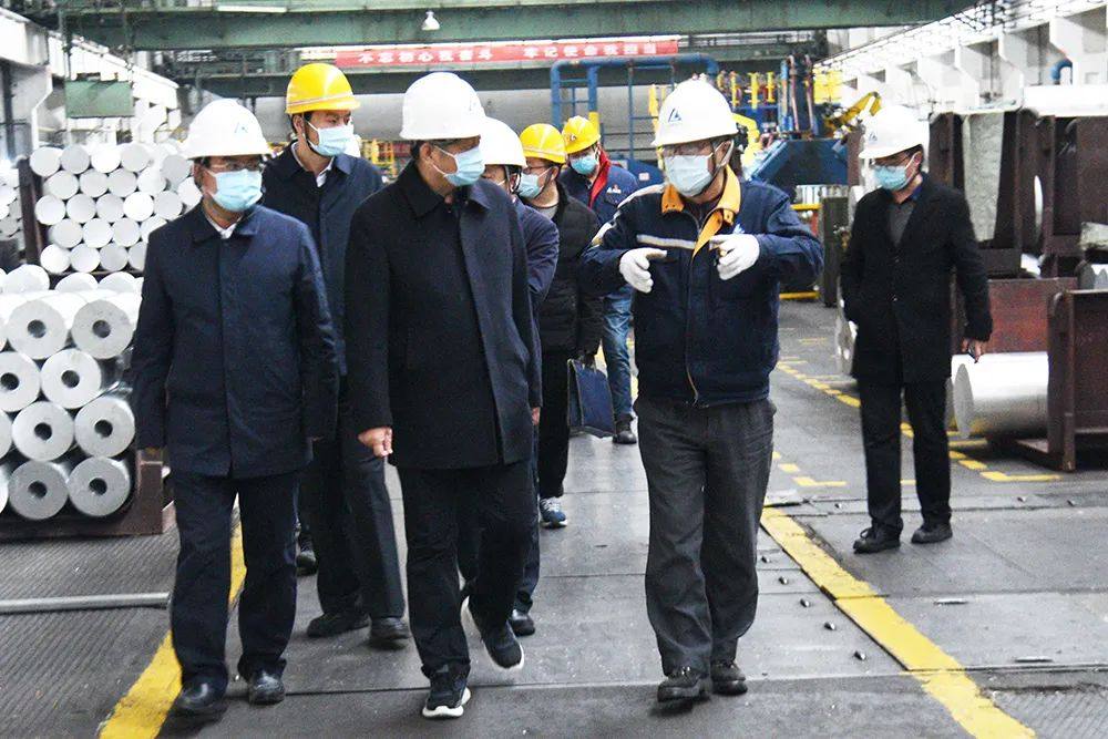 定西市委常委、市纪委书记、市监委代理主任洪星到西北铝调研