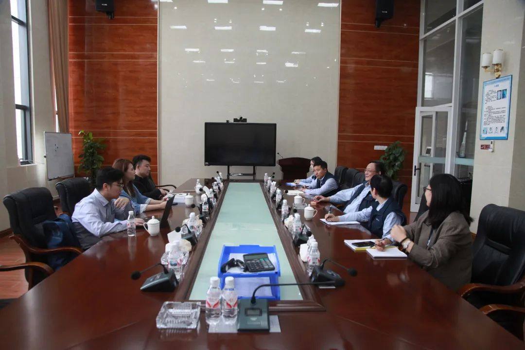 廣西工業投資發展公司副總經理孫奕一行南南鋁調研