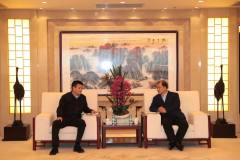 中国有色集团奚正平董事长会见贵州省工业和信息化厅厅长李巍