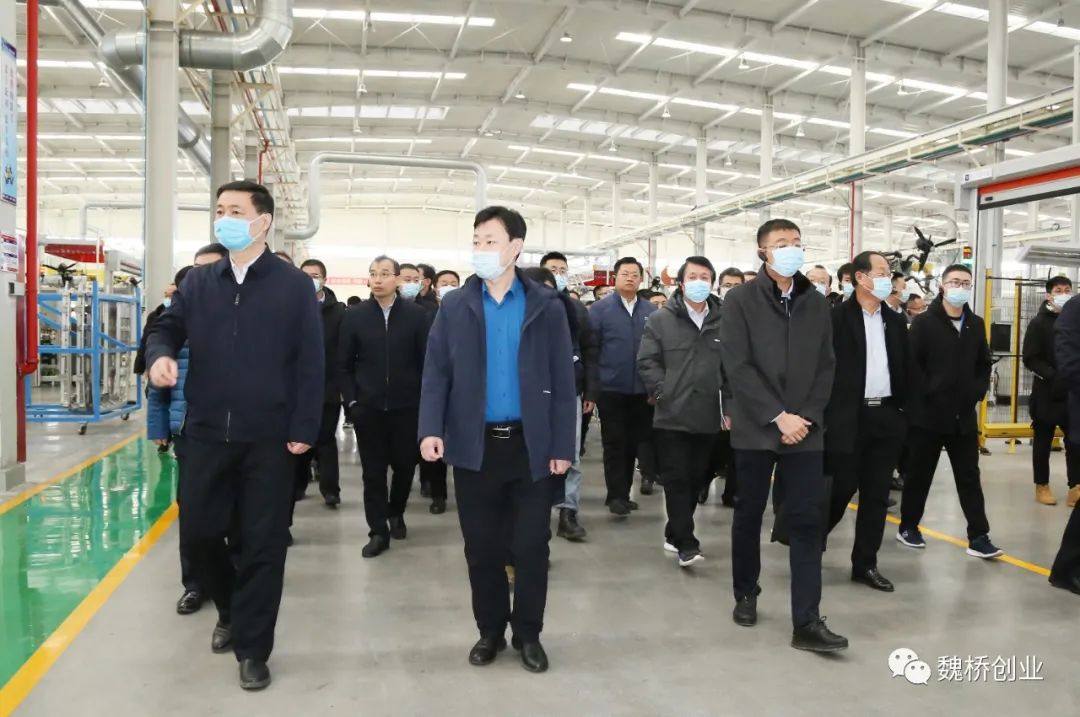 滨州市督查系统学习观摩会成员到魏桥创业集团参观调研