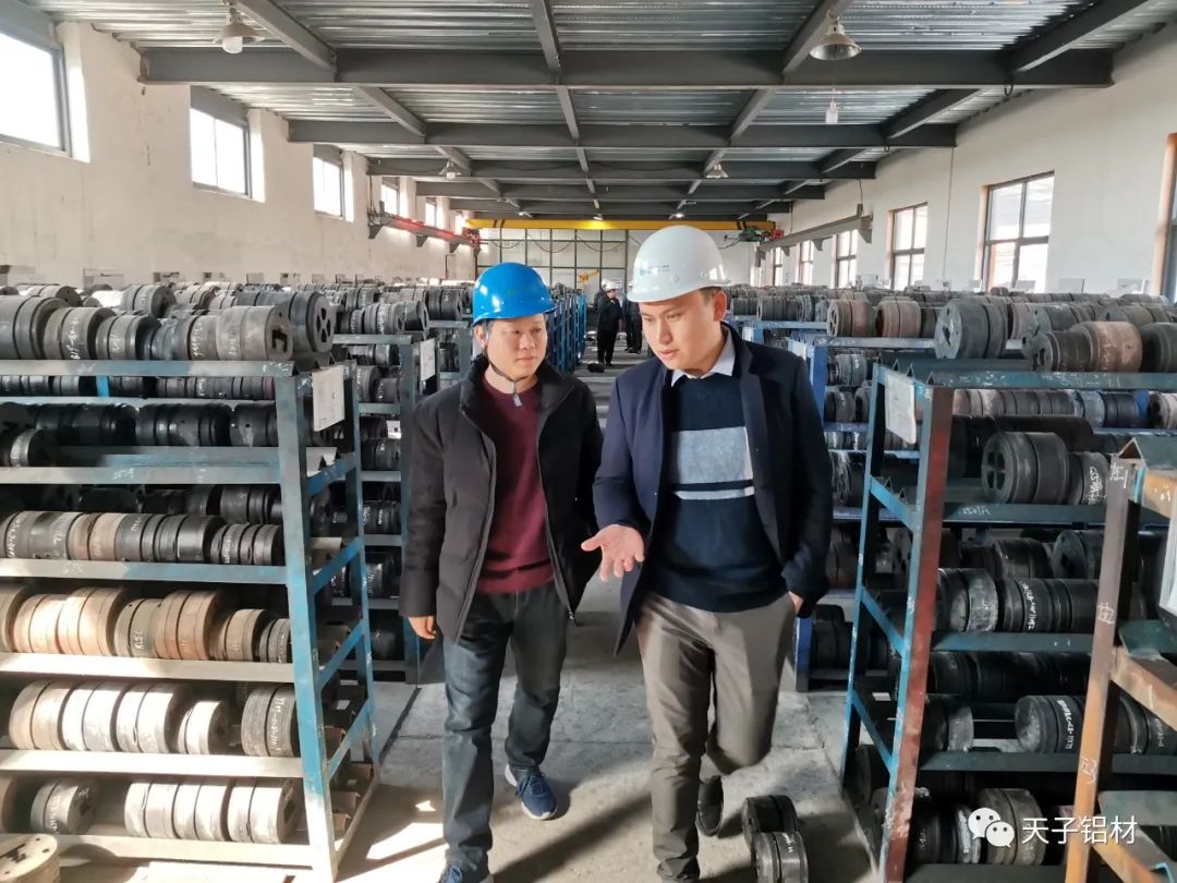 河南省質檢院專家一行到天子鋁材助力質量體系建設提升