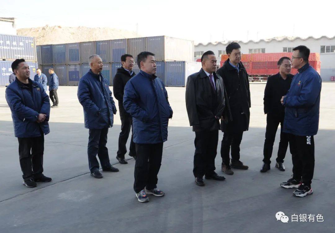 北京中關村新三板上市公司協會會長付開虎到白銀集團考察