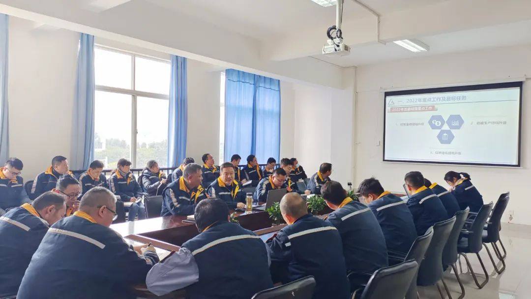 云铝浩鑫召开2022年提档升级专题会