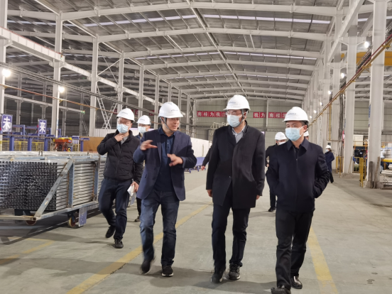 监利市委书记韩旭 市长聂良平到南桂集团调研