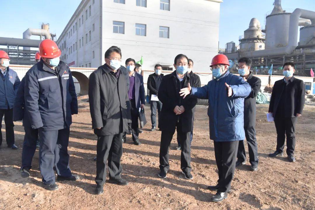 甘肃省政协副主席霍卫平到白银集团调研