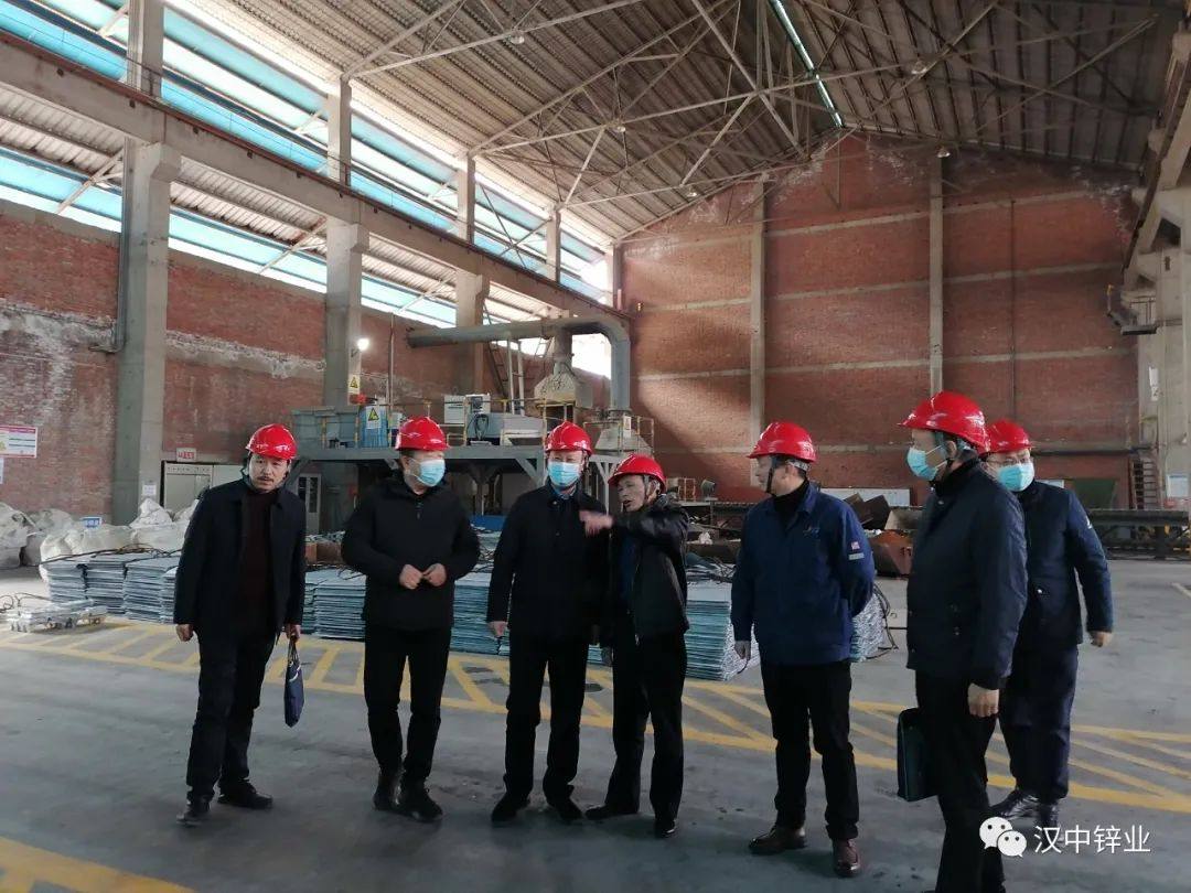 南郑区委副书记、代区长王志伟到汉中锌业特材公司走访调研